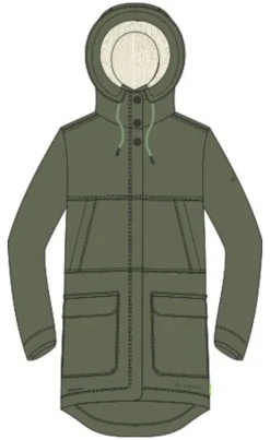 Women's Manukau Parka II - cedar wood