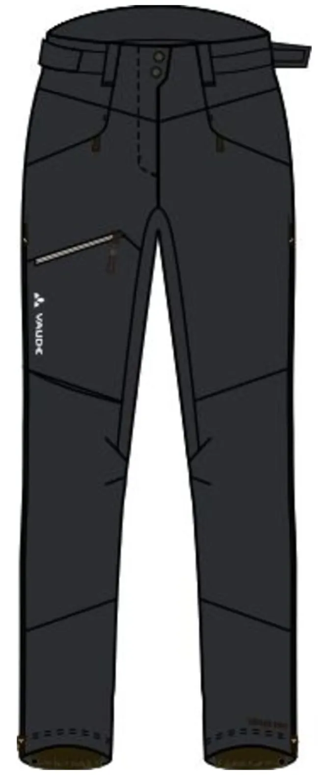 Women's Monviso 3L Pants - black