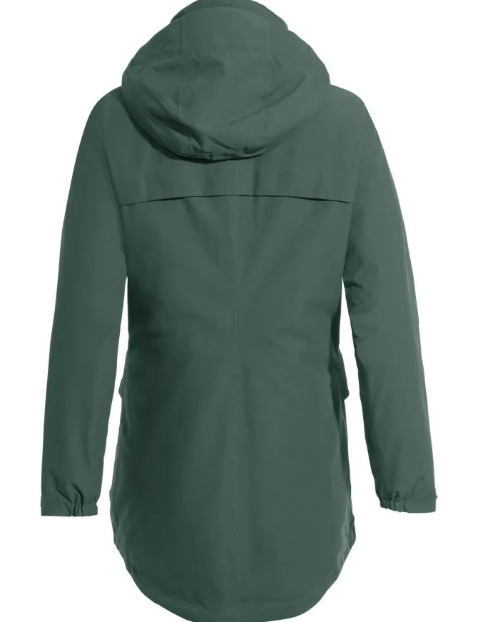 Women's Skomer Wool Parka - dusty forest